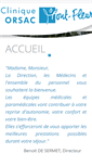 Mobile Screenshot of clinique-montfleuri.com